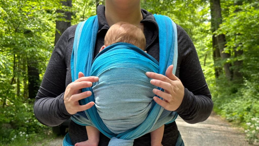 Baby Carriers aide in baby's development