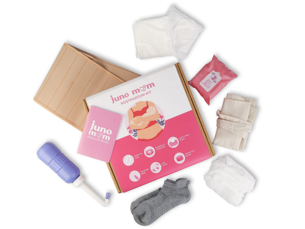 postpartum kit essentials for hospital bag